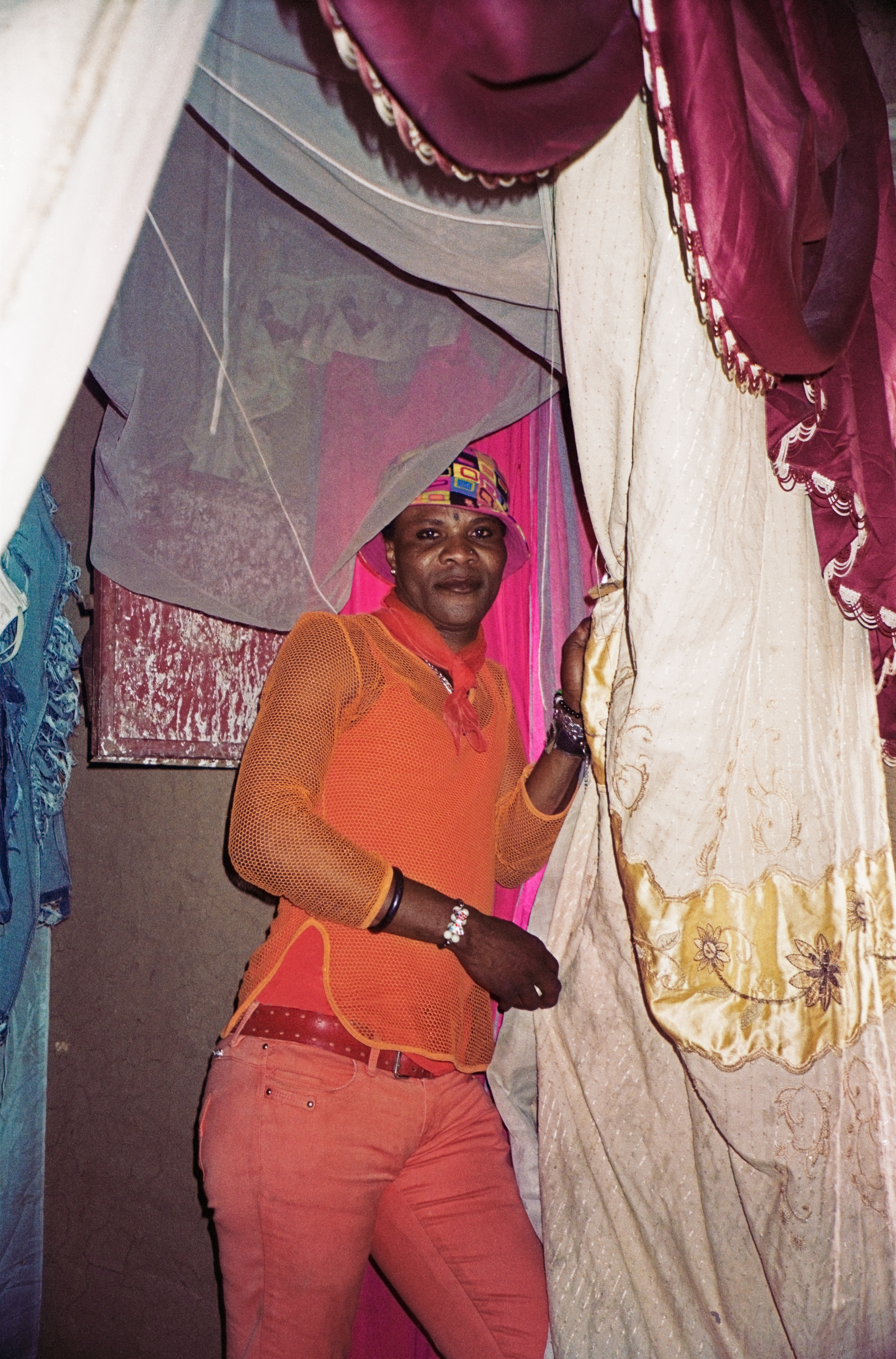 Sabelo Mlangeni, Joyce inside her house, Kigoma, Lubumbashi (2017) � Digital ultrachrome archival print